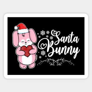 Santa Bunny Magnet